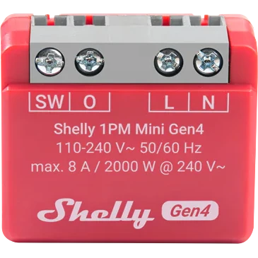 Shelly 1PM Mini Gen4